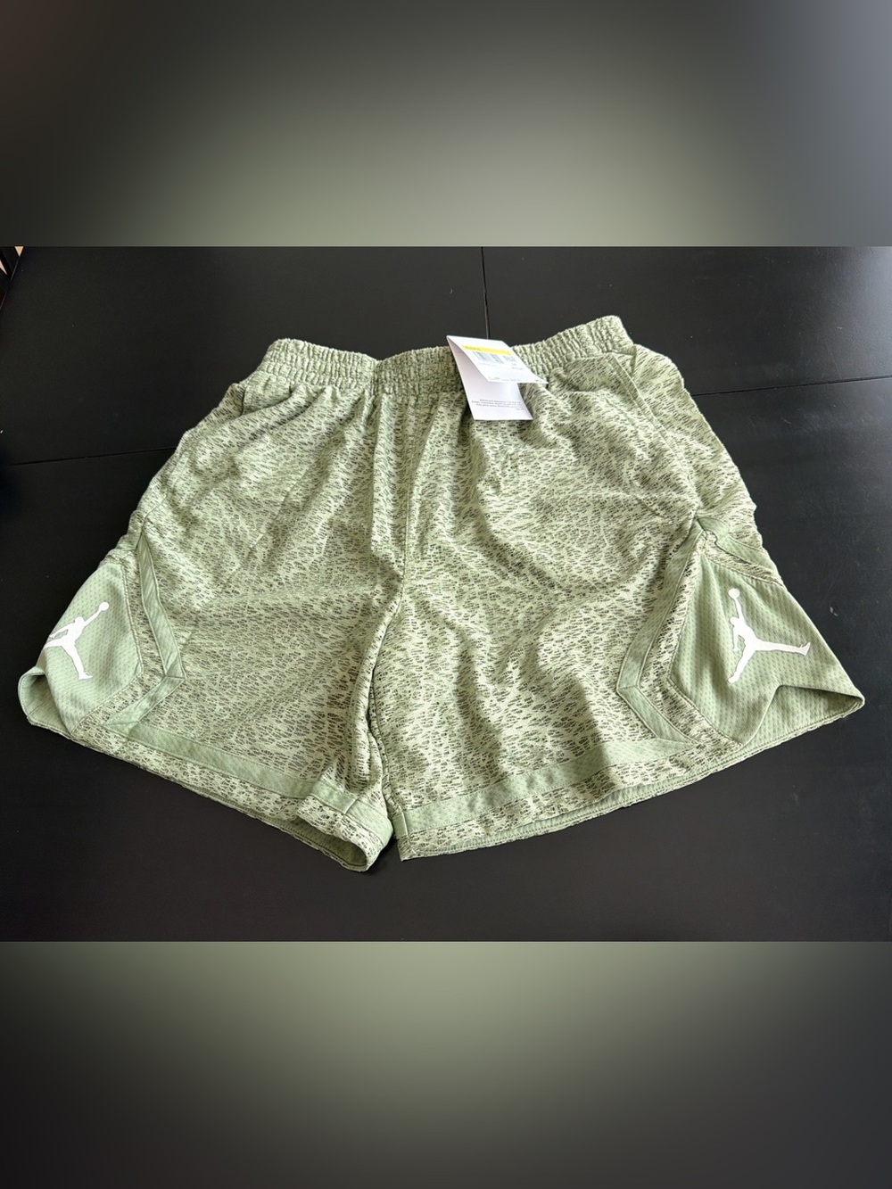 Air Jordan Nike Shorts S Womens Essential Diamond Jumpman Basketball Green